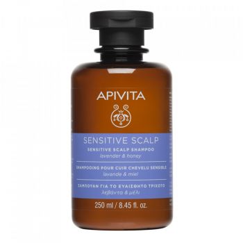 Sampon pentru scalp sensibil Apivita, 250 ml