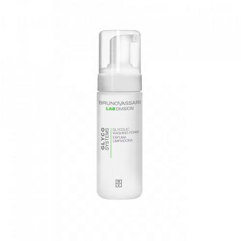 Spumă de Curățare cu Acid Glicolic Bruno Vassari, Glyco System, 150 ml