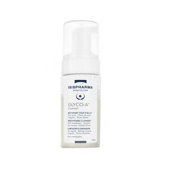 Spuma de curatare iluminatoare Isispharma Glyco-A, 100 ml