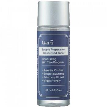 Toner de fata fara parfum Klairs Supple Preparation (Gramaj: 180 ml, Concentratie: Toner facial) ieftin