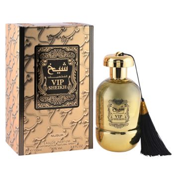 Vip Sheikh, Nusuk, Apa de Parfum, Barbati, 100ml (Concentratie: Apa de Parfum, Gramaj: 100 ml)