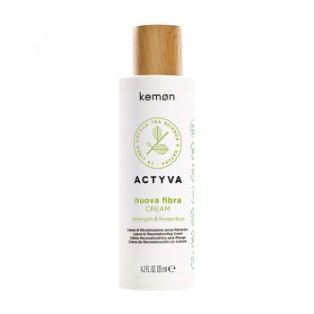 Crema de restructurare Kemon Actyva Nuova Fibra Cream (Concentratie: Tratamente pentru par, Gramaj: 125 ml)