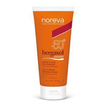 Crema fluida SPF50+ Noreva Bergasol Expert, 50 ml Crema fluida SPF50+ Noreva Bergasol Expert, 50 ml