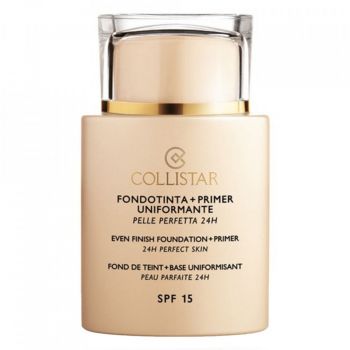 Fond de ten Collistar Even Finish 24H Perfect Skin SPF15 (Concentratie: Fond de ten, Gramaj: 35 ml, Nuanta fond de ten: 02 Cameo)