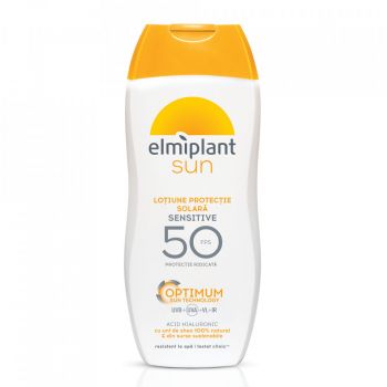 Lotiune pentru protectie solara cu SPF 50+ Elmiplant Optimum Sun, 200 ml