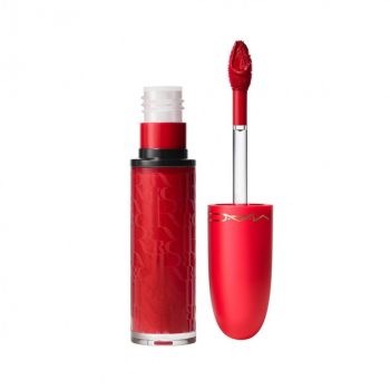 Ruj de buze Mac Aute Cuture Retro Matte Liquid Lipstick, 5 ml (Nuanta Ruj: Paprika )