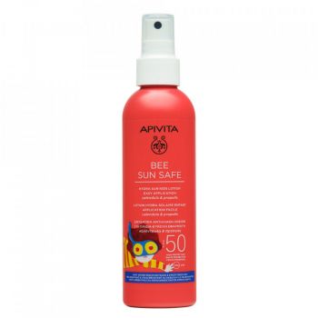 Spray protectie solara copii SPF50 Apivita Bee Sun Safe, 200 ml