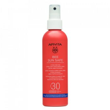 Spray protectie solara corp si ten SPF30 Bee Sun Safe Apivita, 200 ml