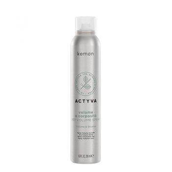 Spray uscat pentru volum Kemon Actyvia Corposità Dry Spray Velian (Concentratie: Spray, Gramaj: 200 ml)