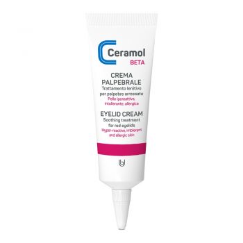 Crema pentru ochi Ceramol Beta, piele sensibila si dermatite, 10 ml