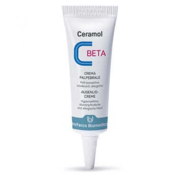 Crema pentru ochi Ceramol Beta, piele sensibila si dermatite, 10 ml ieftin
