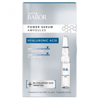 Fiole tratament Doctor Babor, Babor cu Hyaluronic Acid, 7 x 2 ml