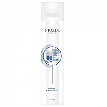 Fixativ Nioxin Niospray Strong Hold, 400 ml (Gramaj: 400 ml, Concentratie: Spray Fixativ)