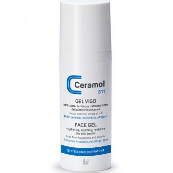 Gel de fata hidratant Ceramol, 50 ml