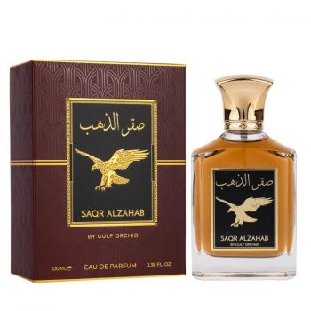 Gulf Orchid Saqr Alzahab, Apa de Parfum, Unisex (Concentratie: Apa de Parfum, Gramaj: 100 ml)