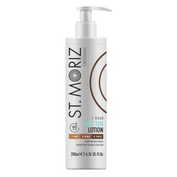 Lotiune autobronzanta Professional St Moriz 1 Hour Fast Tan, 200 ml de firma original