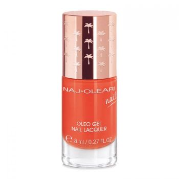 Naj Oleari Oleo Gel Nail Lacquer, 8 Ml (Concentratie: Lac de unghii, CULOARE: 19 Sunset Orange) ieftin