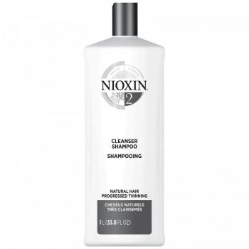 Sampon impotriva caderii puternice a parului Nioxin System 2 pentru par natural (Concentratie: Sampon, Gramaj: 1000 ml)