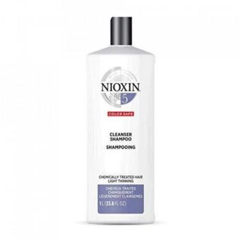 Sampon pentru par normal spre aspru cu aspect subtiat Nioxin System 5 (Concentratie: Sampon, Gramaj: 1000 ml)