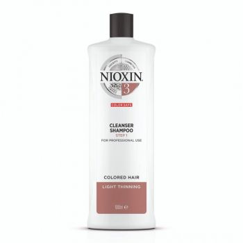 Sampon pentru par vopsit Nioxin System 3 (Concentratie: Sampon, Gramaj: 1000 ml)
