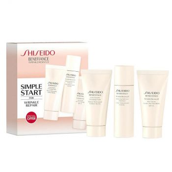 Set Cadou Shiseido W. Benefiance Wrinkleresist 24 Starter de firma original