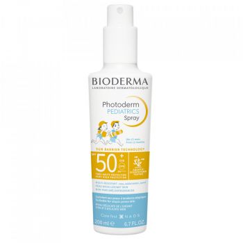 Spray protectie solara pentru copii Bioderma Pediatrics, SPF 50+, 200 ml