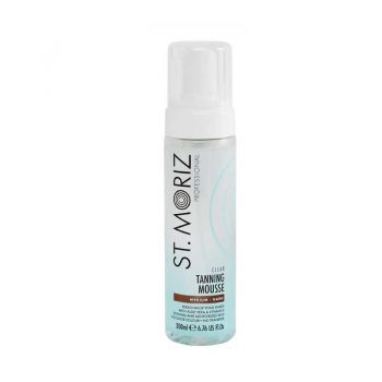 Spuma autobronzanta St. Moriz Professional Clear Tanning Mousse, 200 ml de firma original