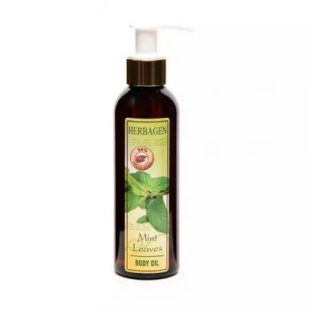 Ulei de masaj revitalizant Mint Leaves 150 ml Herbagen Ulei de masaj revitalizant Mint Leaves 150 ml Herbagen