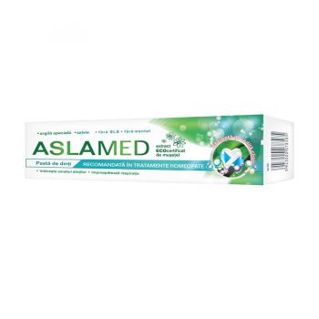 ASLAMED PASTA DE DINTI TRATAMENT HOMEOPAT 75ML