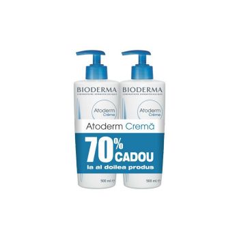 BIODERMA ATODERM CREMA 500ML PROMO 1+1 70% REDUCERE AL 2-LEA PRODUS