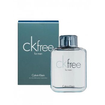 Calvin Klein CK Free, Apa de Toaleta, Barbati (Concentratie: Apa de Toaleta, Gramaj: 100 ml) de firma original