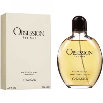 Calvin Klein Obsession for Men, Apa de Toaleta (Concentratie: Apa de Toaleta, Gramaj: 200 ml)