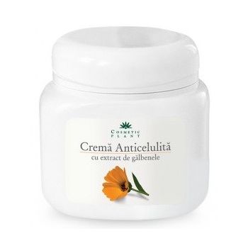 Crema anticelulitica cu extract de galbenele Cosmetic Plant (Concentratie: Crema, Gramaj: 500 ml)