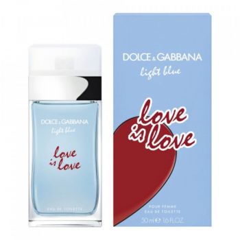 Dolce & Gabbana Light Blue Love Is Love pour Femme, Apa de Toaleta (Concentratie: Apa de Toaleta, Gramaj: 50 ml)