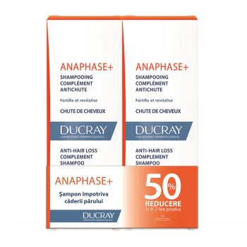 DUCRAY ANAPHASE+ SAMPON 200ML 1+1 50% REDUCERE LA AL 2-LEA PRODUS