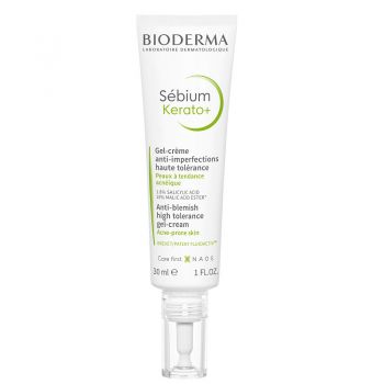 Gel-crema Bioderma Sebium Kerato+, anti-imperfectiuni, 30 ml (Gramaj: 30 ml, Concentratie: Gel crema)