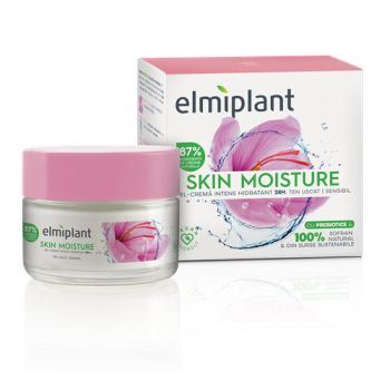 Gel-crema intens hidratant ten uscat si sensibil Skin Moisture Elmiplant (Concentratie: Crema, Gramaj: 50 ml)