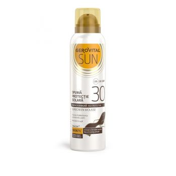 GEROVITAL SUN SPUMA PROTECTIE SOLARA SPF30 150ML