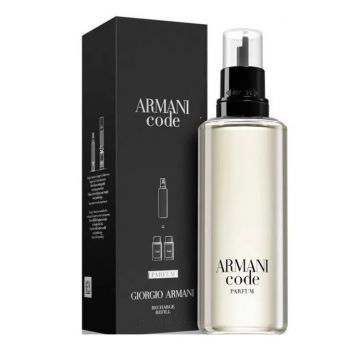 Giorgio Armani Code, Barbati, Parfum, reîncărcabil (Concentratie: Parfum, Gramaj: 150 ml Refill)