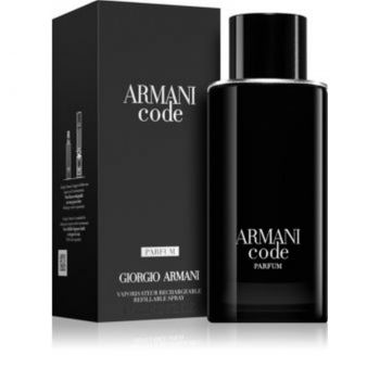 Giorgio Armani Code, Barbati, Parfum, reîncărcabil (Gramaj: 125 ml, Concentratie: Parfum)