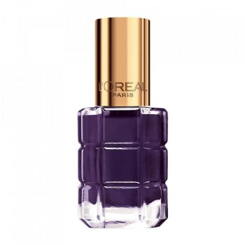 Lac de unghii L'Oreal Paris Color Riche Vernis a L'Huile cu microuleiuri pretioase, 13,5 ml (Concentratie: Lac de unghii, CULOARE: Violet De Nuit Nr 334)