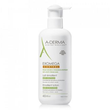 Lapte emolient A-Derma Exomega Control, 400 ml (Gramaj: 400 ml, Concentratie: Lapte)