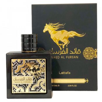 Lattafa Perfumes Qaed al Fursan Apa de Parfum, Barbati, 90ml (Concentratie: Apa de Parfum, Gramaj: 90 ml)