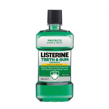 LISTERINE TEETH GUM DEFENCE APA DE GURA 500ML LISTERINE TEETH GUM DEFENCE APA DE GURA 500ML