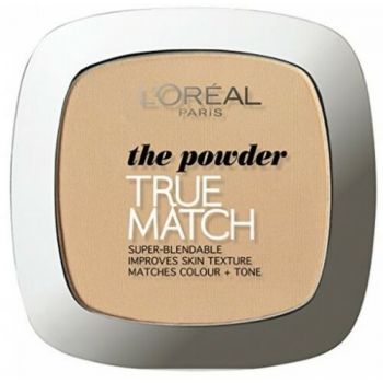 Pudra compacta L'Oreal Paris True Match Powder, 9 g (Concentratie: Pudra, CULOARE: 3D/W3 Golden Beige)