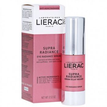 Serum Iluminator contur de ochi Lierac Supra Radiance, 15 ml (Concentratie: Serum, Gramaj: 15 ml) de firma original