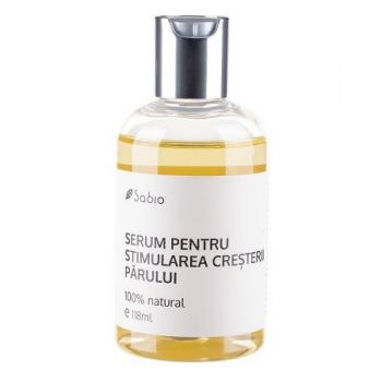 Serum pentru stimularea cresterii parului SABIO (Concentratie: Serum, Gramaj: 150 ml)