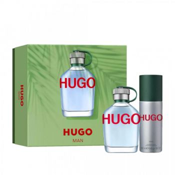 Set cadou Hugo Boss Hugo (Concentratie: Apa de Toaleta, Gramaj: 75 ml Apa de Toaleta + 150 ml Deo spray)