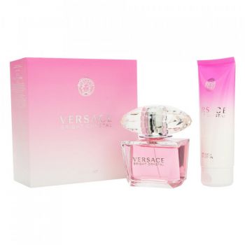 Set Versace Bright Crystal, Apa de toaleta (Concentratie: Apa de Toaleta, Gramaj: 50 ml Apa de Toaleta + 100 ml Lotiune de corp)