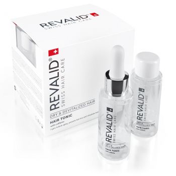 Tonic pentru par Revalid Hair Tonic, 4 fiole x 30 ml (Concentratie: Tratamente pentru par, Gramaj: 4 fiole x 30 ml)